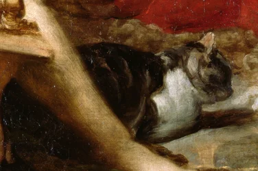 Die Fabel von Arachne, oder Die Spinnerinnen, ca. 1657 (Detail)